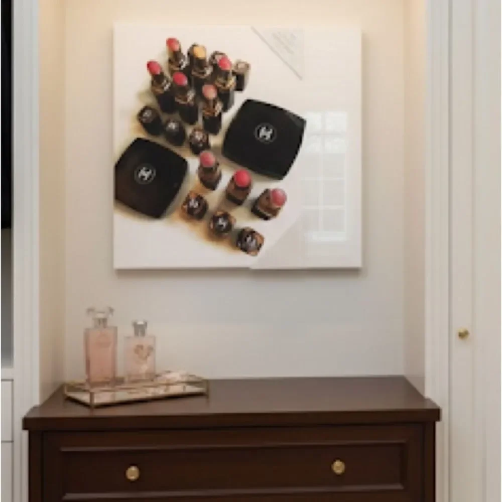 Design District Studio Chanel Makeup Wall Hanging Print